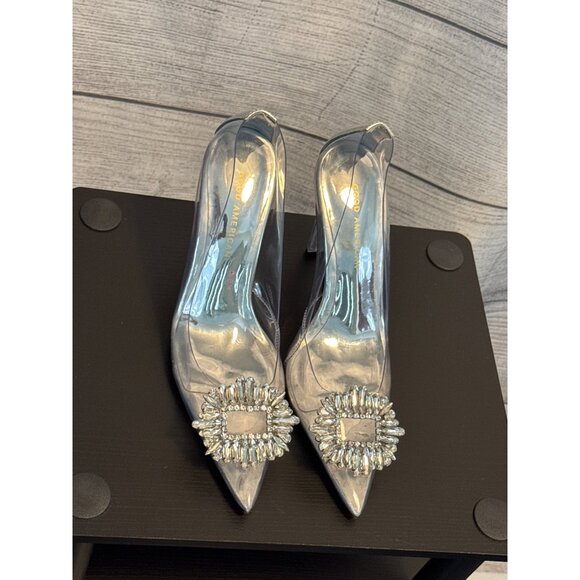 Good American Cinder- F*cking- Rella Heels Size 8 - Picture 1 of 5